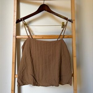 Z Supply Brown Camisole Top